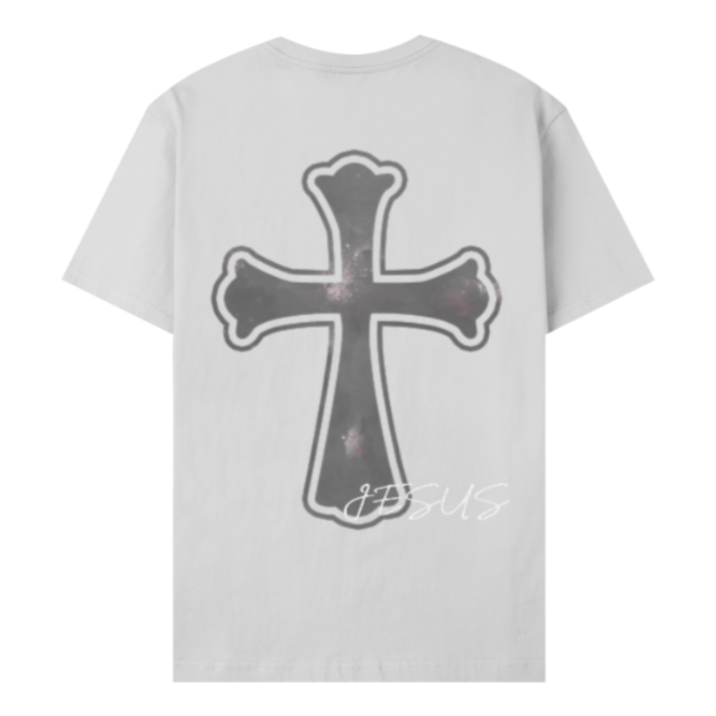 ATHERA X JESUS TEE Light Grey