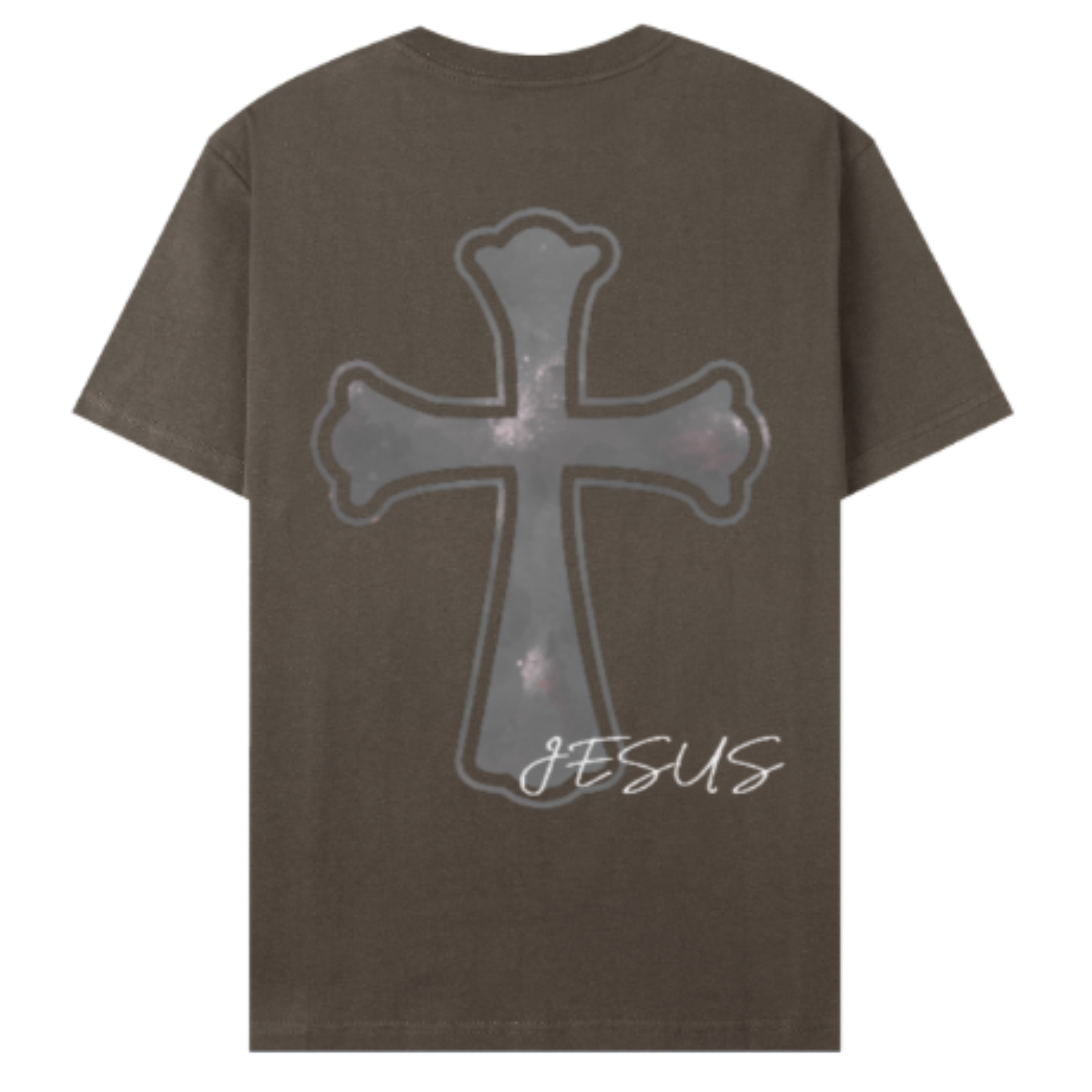 ATHERA X JESUS TEE Coffee Brown
